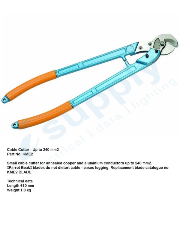 CABAC Cable Cutter - Up to 500mm2 (1/each) KME3 - Image 4