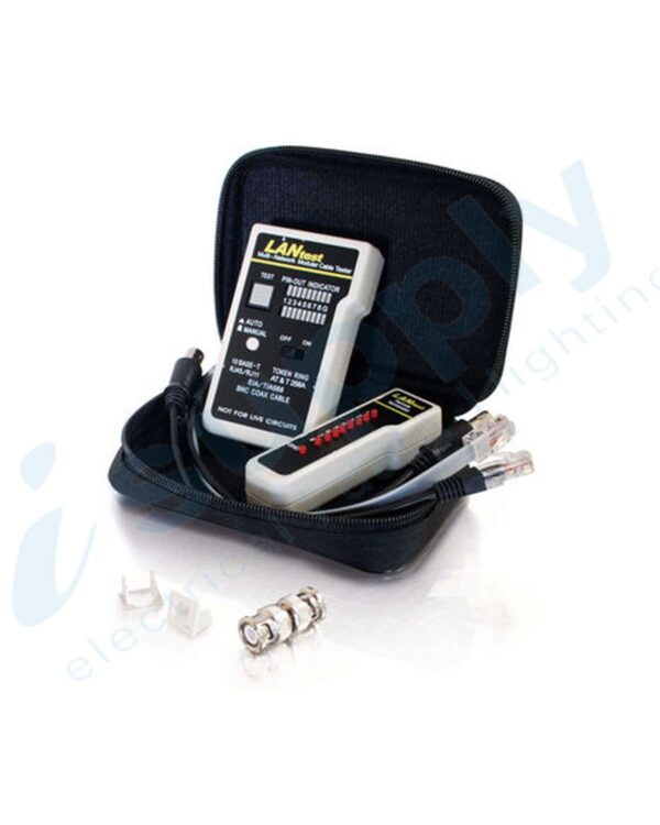 CABAC LAN TESTER 10BASET 10BASE2 BNC/RJ 35RJTST8