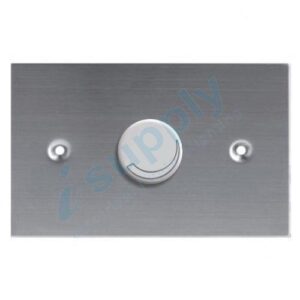 DEXTON Universal Design Light Dimmer and Trailing FLAT STAINLESS STEEL DXSSW1/D
