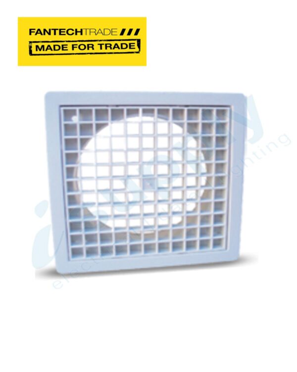 FANTECHTRADE 150mm ECG Egg Crate Ceiling Grille FANECG150PK