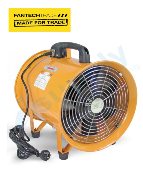FANTECHTRADE PVC Fire Retardant Duct – 5m x 300mm FANHPA300-FD5 - Image 3