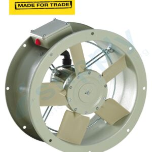 FANTECHTRADE Short cased in-line duct fan 250mm 4 pole 1Ph FANSCE254