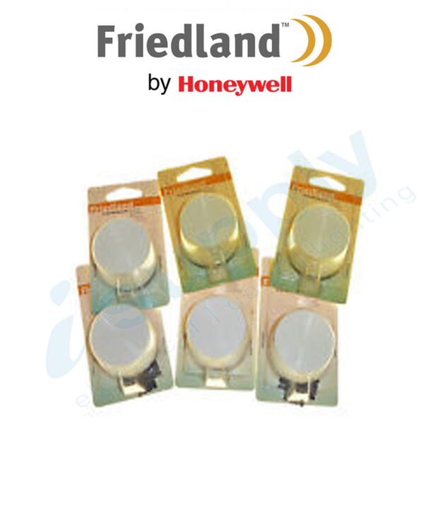 Friedland Door Bell Minibuzzer 8V AC, White Round Mini D182 - Image 5