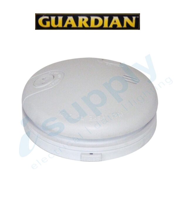 GUARDIAN SMOKE ALARM PHOTOELECTRIC 240V C/W 9V BATT BACKUP SD3