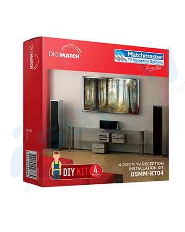 MATCHMASTER 4 Room TV Reception Installation Kit 05MM-KT04