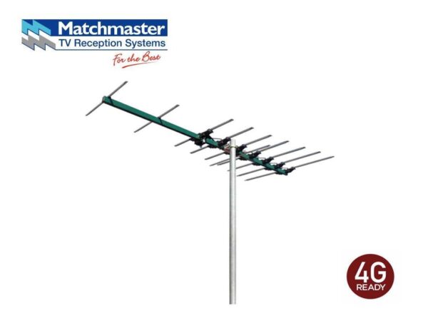 MATCHMASTER High Gain Digital TV Antenna VHF (6-12) 17 Elements 03MM-MAGNA25V