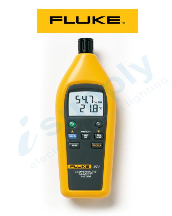 Fluke METER, TEMPERATURE & HUMIDITY FLU971