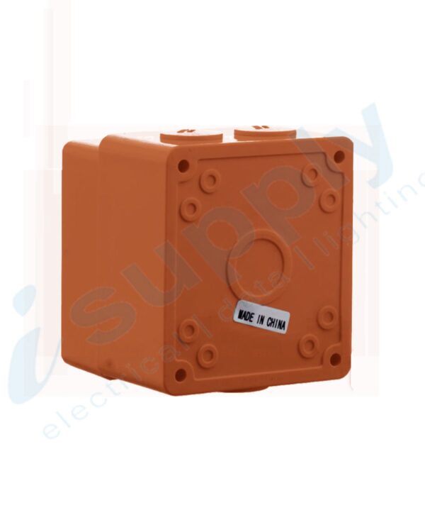 PULSET Three Phase Square Surface Switch 40 Amp Resistive Orange IP/S3P40/RO - Image 3