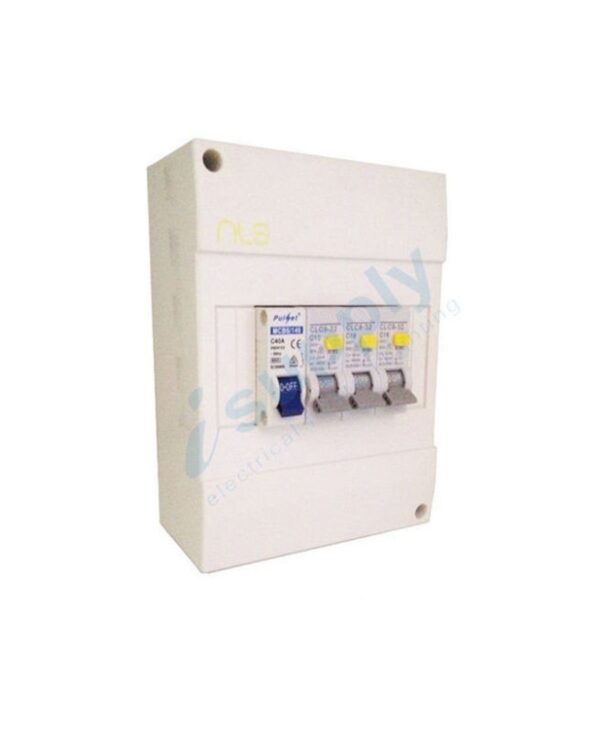 COMPLETE 6 Pole Combination Loaded Switchboard Enclosure Circuit Breaker RCBO