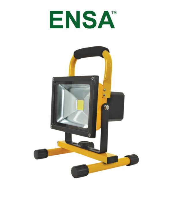 ENSA Portable Rechargeable 20W 5000K LED Flood Light LEDFL20W5KR