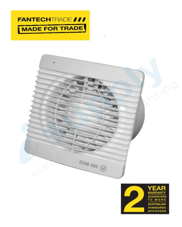 FANTECH Fan wall/ceiling model 1phase 150mm spigot EDM-300C - Image 2