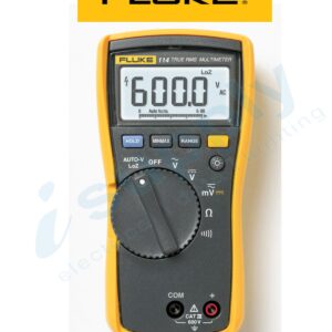 Fluke MULTIMETER 600V TRUE-RMS BACKLIGHT FLU114