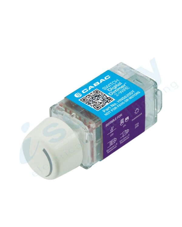 CLIPSAL Compatible Cabac ROTARY DIGITAL DIMMER SWITCH 2-WIRE HNS620DT - Image 2