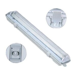 2 x 10W LED Weatherproof Batten 2ft T8