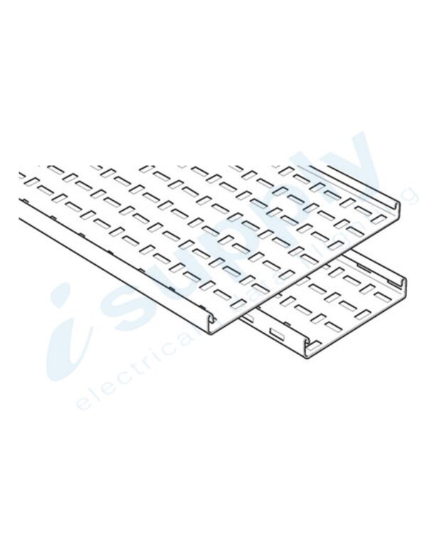 Cable Tray Galvanised Steel 100mm x 12mm x 2400mm Lengths PICK UP ONLY