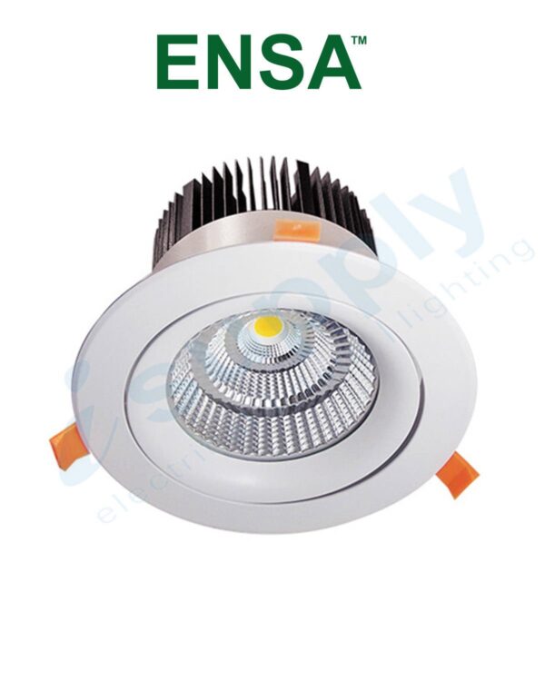 ENSA 45W Commercial Adjustable Dimmable LED Downlight (6000K) LDL-BD45-AC