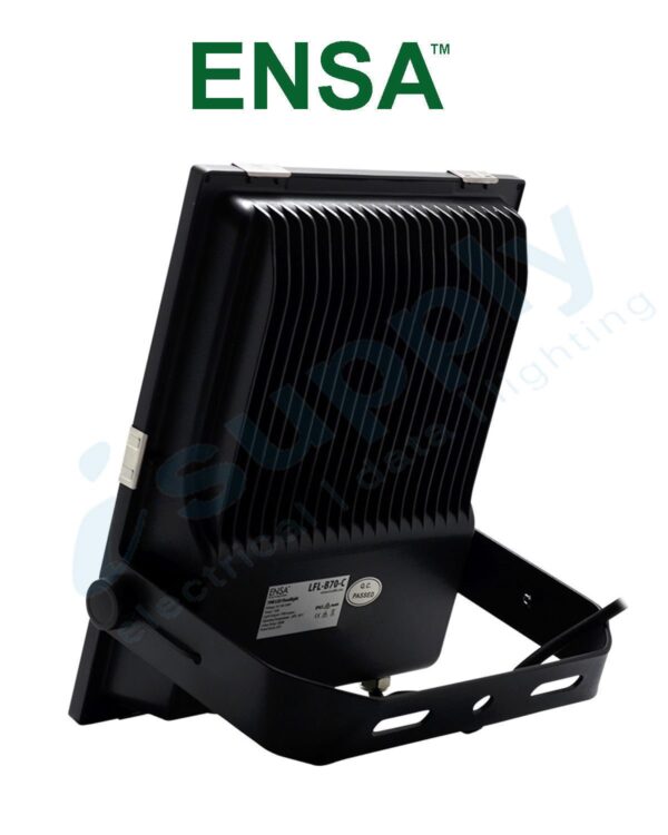 ENSA Commercial 70W 3000K LED Flood Light LFL-B70-W - Image 3