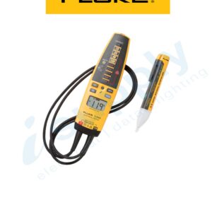 Fluke TESTER 600V VOLTAGE CONTINUITY & RESISTANCE LCD & LED DISPLAY FLUT+PRO