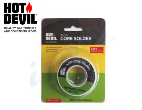 Hot Devil ACID CORE SOLDER HDACS
