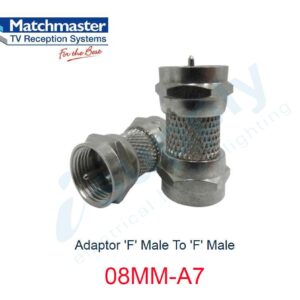 MATCHMASTER 1 x Adaptor ‘F’ Male To ‘F’ Male  08MM-A7