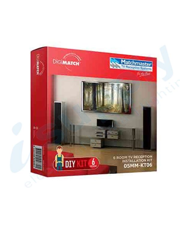 MATCHMASTER 6 Room TV Reception Installation Kit 05MM-KT06