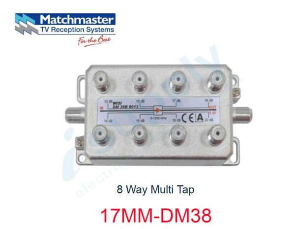 MATCHMASTER 8 Way Multi Tap 17MM-DM38