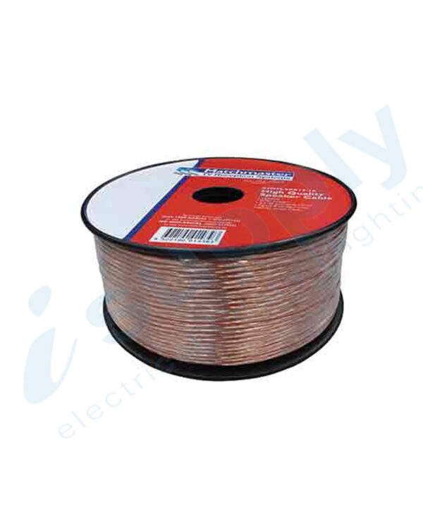 MATCHMASTER Speaker Cable 2 Core 50M Roll 04MM-SPK15-50