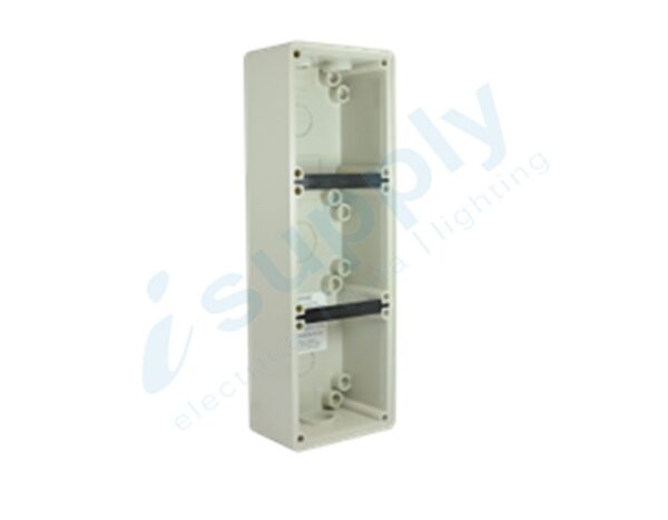 PULSET 3 Way/Gang Deep Mounting Enclosure (IP/G3E)