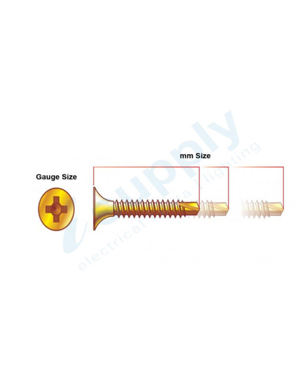 250 x SCREW BUGLE HD N/P 8G x 63mm BHP863P - Image 4