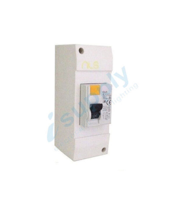 COMPLETE 40 Amp RCD in a 2 Pole Enclosure Switchboard with Din Rail Consumer Unit