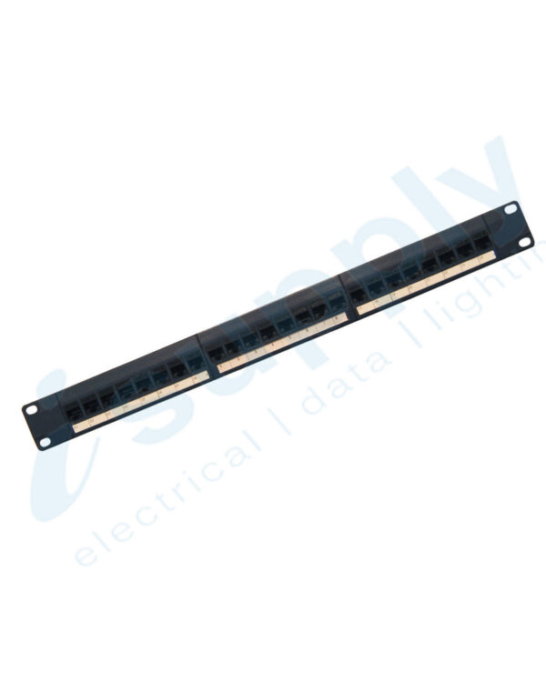 CABAC PATCH PANEL CAT6 REMOVABLE ID 24 PORT PP24C6