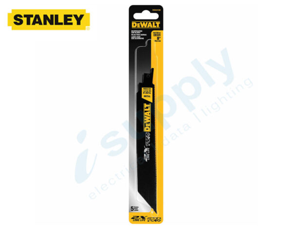 DEWALT 2X LONG LIFE METAL CUTTING RECIPROCATING SAW BLADES DWA4186