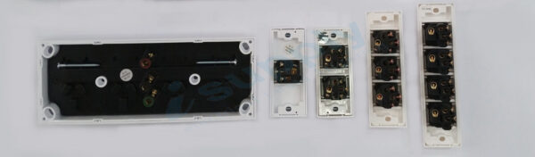 DEXTON Quad 4 Gang Power Point Socket Outlet GPO White DXWGPO4 - Image 3