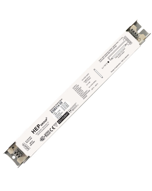 Electronic Ballast 2 x 28 watt for T5 Fluorescent Tube Lamp