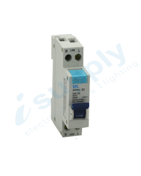 Mini RCBO 20Amps – 1Pole 4.5kA rating