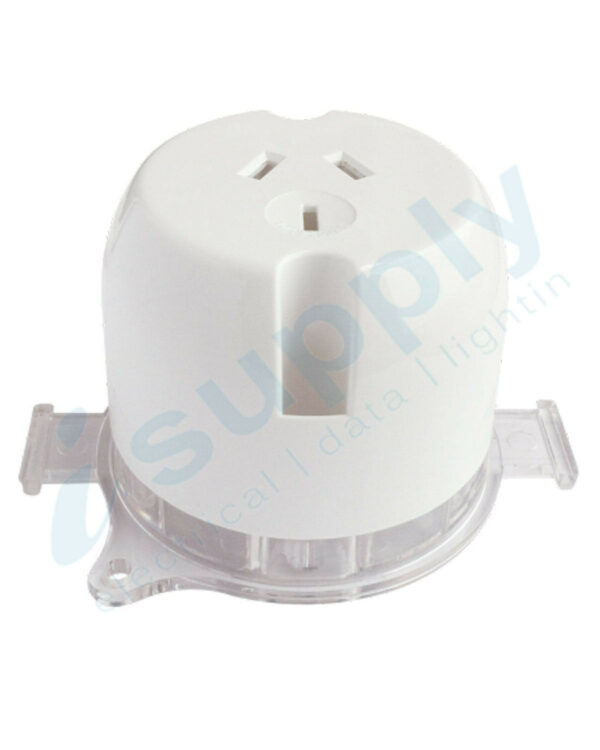 Surface Socket Outlet Plug Base 250VAC 10 Amp for LED Downlight - 3 Pin - Image 4