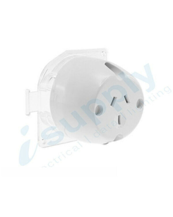 Surface Socket Outlet Plug Base 250VAC 10 Amp for LED Downlight - 3 Pin