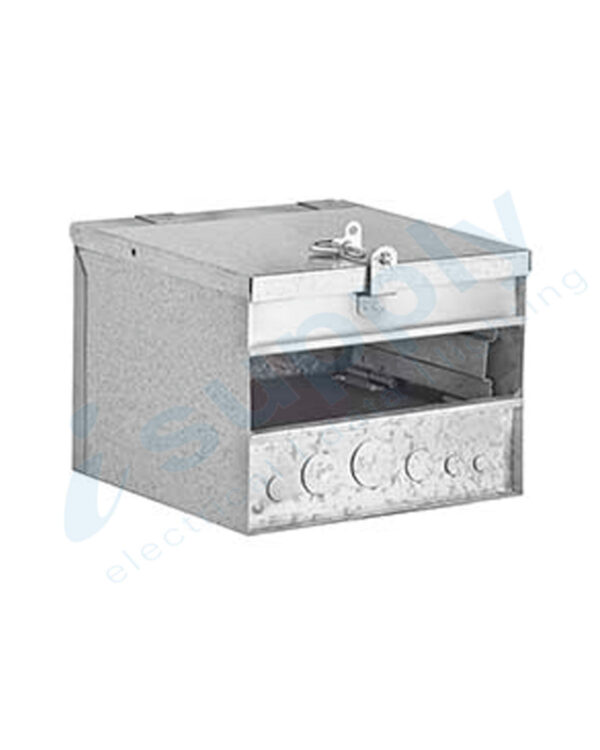 Temporary Meter Boxes – 450mm x 450mm x 270mm (18"x18"10") – Switchboard Metal