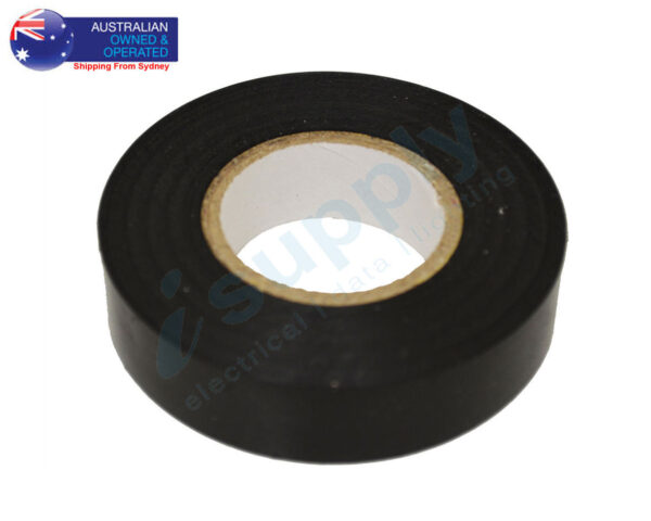 Home Electrical Insulation PVC Tape Black 19mm x 20M Single or Bulk Pack - Image 4