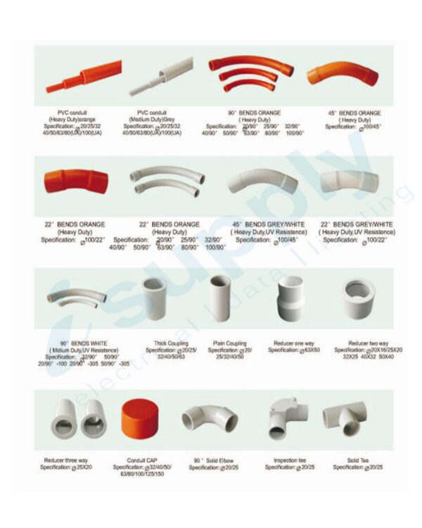 100mm Orange Conduit HD Heavy Duty 4 Metre PICK UP - Image 3
