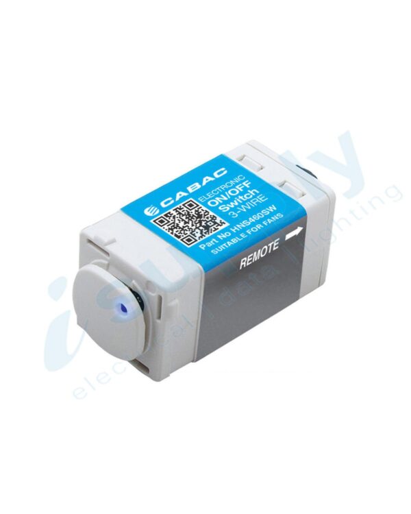CLIPSAL Compatible CABAC ELECTRONIC ON OFF MECH SWITCH 3WIRE 240V 5A HNS460SW