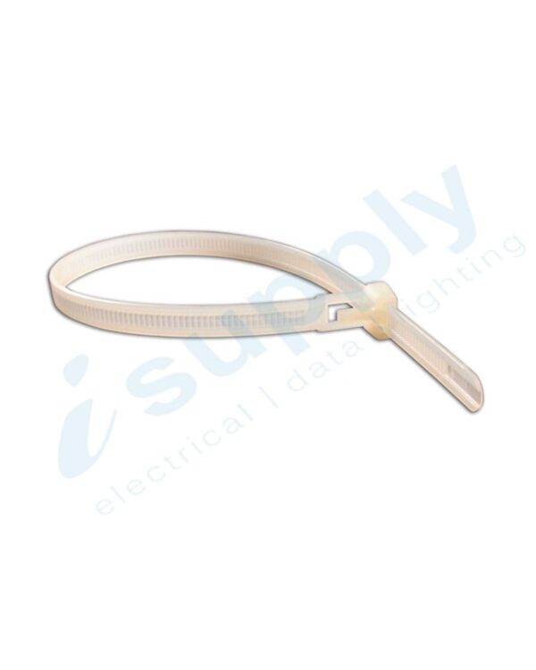 Cable Tie Nylon Natural Zip Ties Bulk Kit 100/150/200/250/300mm x 1000