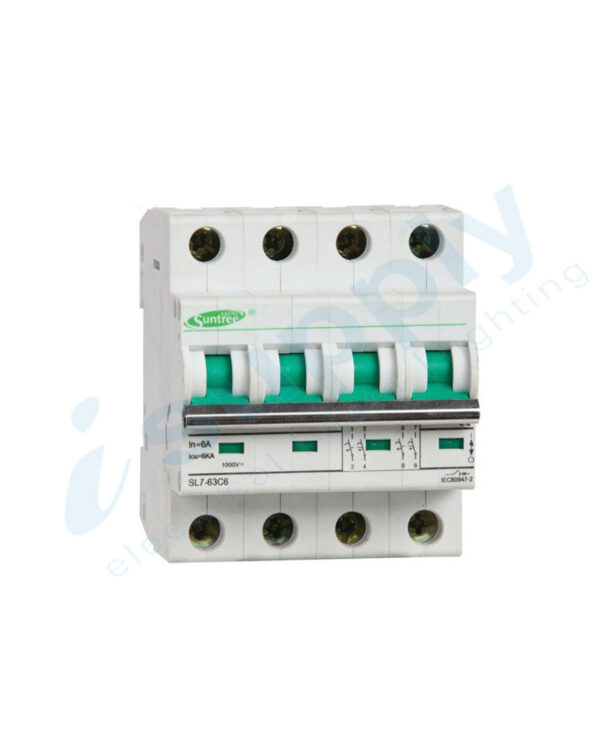 Circuit Breaker 20A 4 Pole – MCB DC1000V (Non polarised)