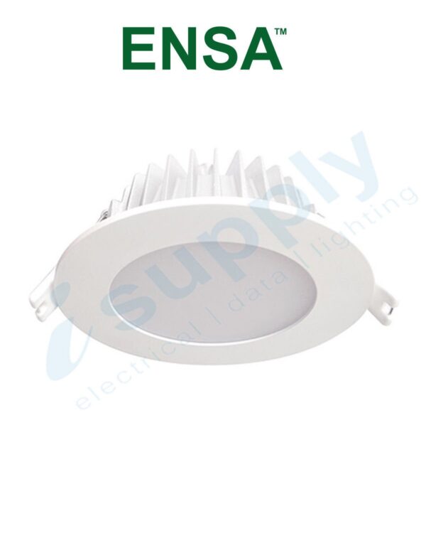 ENSA 13W Fixed Integrated Driver LED Dimmable Downlight (3000K) LDL-BB13-FWI