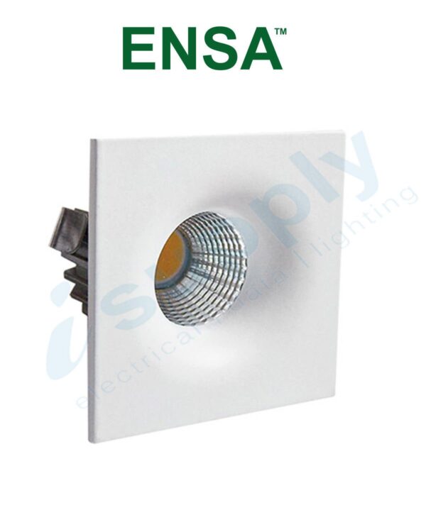 ENSA 6 Square 3W LED Dimmable Cabinet Lights (3000K) LDL-BA3-FW2