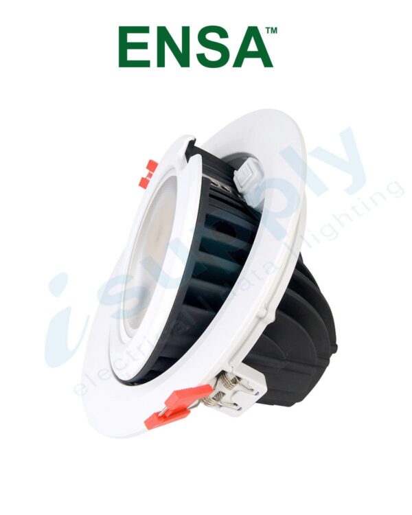 ENSA 60W Premium Adjustable LED Downlight (5500K) LEDDL60W5KR - Image 3