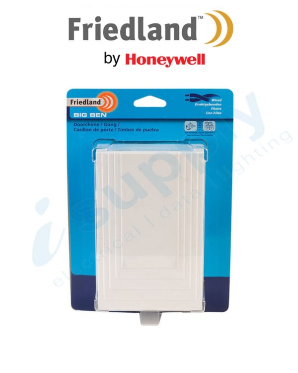 FRIEDLAND Door Bell DOORCHIME, 8V, BIG BEN 1 x 1 NOTE & 1 x 2 NOTE D230 - Image 4