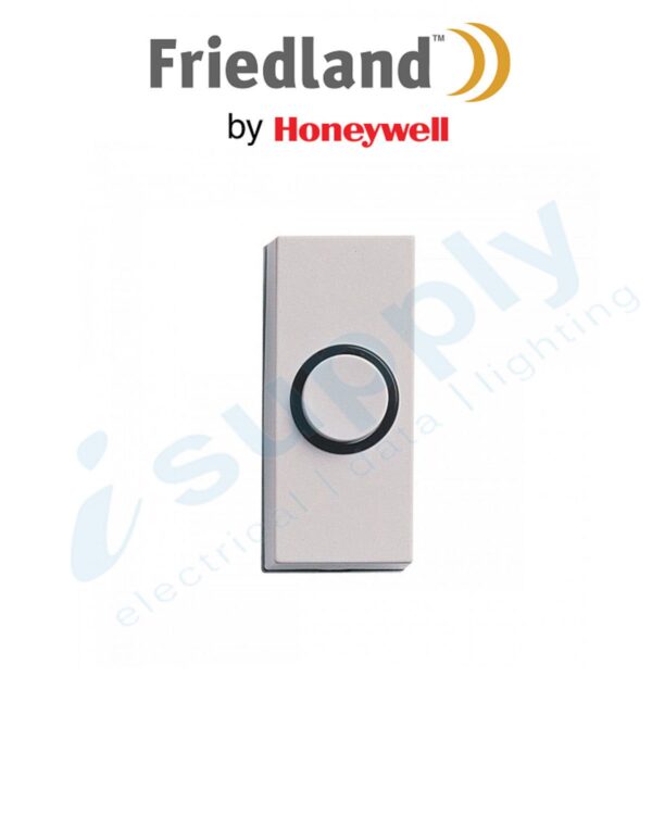 FRIEDLAND Door Bell DOORCHIME Sesame Push White D814 - Image 3