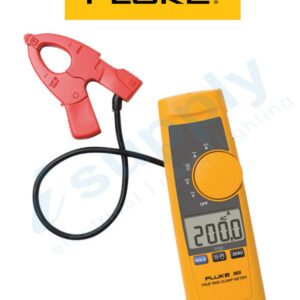 Fluke CLAMP METER 200A AC/DC 600V TRMS, DETACHABLE JAW B/LITE FLU365