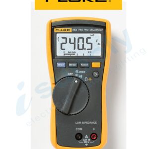 Fluke MULTIMETER UTILITY 600V TRMS BACKLIGHT FLU113